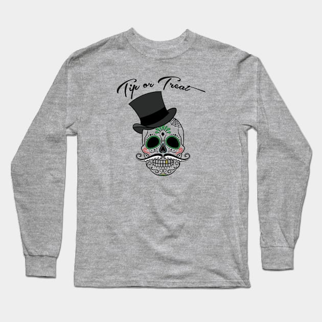 Tip or Treat Bartender Graphic Long Sleeve T-Shirt by FlyingWhale369